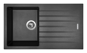 Granitový dřez Sinks PERFECTO 860 Metalblack ACRPE86050074