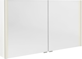 Sapho ALIX galerka s LED osvětlením, 2x dvířka, 126x70x17, 5cm, bílá AX126-0030