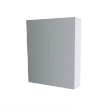 Mereo Koupelnová skříňka zrcadlová 60 cm, galerka, 2 x dvířka, Multidecor, Arktická bílá CN798G62BIAA