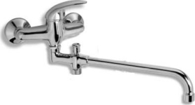 Novaservis Paneláková baterie bez příslušenství 150 mm Metalia 55 chrom 55036/1,0