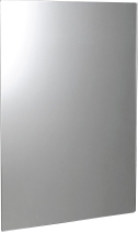 Sapho PLAIN zrcadlo s broušenou hranou 60x80cm, zakulacené rohy, CU free 1501-26