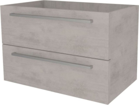 Mereo Bino, koupelnová skříňka 101 cm, Multidecor, Chromix stříbrný CN692SACST