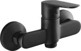 Aqualine LOTTA nástěnná dřezová baterie 3/4", bez ramínka, černá mat LT641B