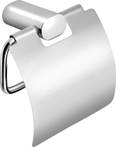 Sapho FLORI držák toaletního papíru s krytem, chrom RF007