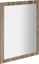 Sapho NIROX zrcadlo v rámu 600x800mm, dub collingwood NX608-1919