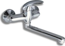 Novaservis Dřezová baterie 150 mm lékařská páka Metalia 55 chrom 55076L,0