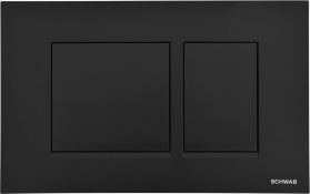 SCHWAB SCHWAB CERES ovládací tlačítko, 246x159 mm, černá mat P67-0190-0250