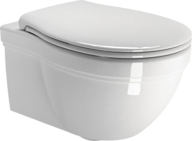 GSI CLASSIC závěsná WC mísa, 37x55cm, bílá ExtraGlaze 871211