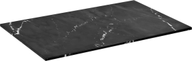 Sapho SKARA deska Rockstone 81, 2x12x46cm, black attica CG028-0598