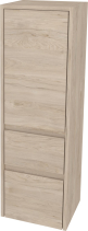 Mereo Opto koupelnová skříňka vysoká 125 cm, levé otevírání, Multidecor, Light Rock Hickory CN995LLRH1