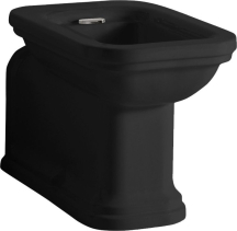Kerasan WALDORF bidet stojící 37x65cm, černá mat 4120K7