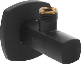 Arco ARCO rohový ventil A-80 1/2"x3/8", anticalc, černá 202511