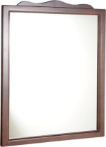 Sapho RETRO zrcadlo v dřevěném rámu 89x115cm, buk 1679