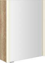 Sapho ALIX galerka s LED osvětlením 56x70x17, 5cm, levá/pravá, dub alabama AX156-0022