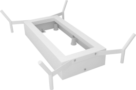 Polysan REDUTA konstrukce pro vanu 171x81cm, bílá mat 72820W