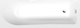 Polysan LISA obdélníková vana 160x70x47cm, bílá 86111