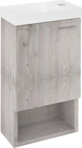 Sapho LATUS XI umyvadlová skříňka 30x53x16, 5cm, dub Mocca LT711-1212