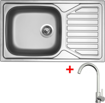 Nerezový dřez Sinks OKIO 860 XXL + ARCO celonerezová N146