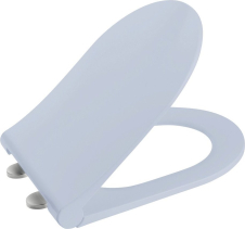Sapho BRILLA WC sedátko, SLIM, Soft Close, světlá modrá mat 100787-107