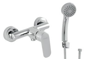 Novaservis Sprchová baterie s příslušenstvím Titania Cosmos 150mm chrom 90261,0