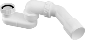Bruckner Sifon s převlečnou matkou 6/4“ a úhlovým kolenem DN40/50 164.425.0