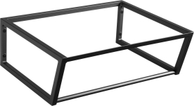 Sapho SKA konzole pod umyvadlo 600x200x460mm, černá mat SKA201