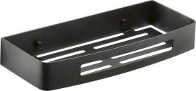Gedy SMART police do sprchy, 300x45x128 mm, černá mat 241714