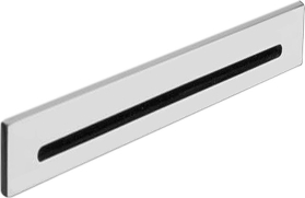 Polysan CUT přepadová štěrbina 170x24mm a click-clack zátka, chrom PC1089