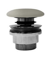 GSI GSI umyvadlová výpust 5/4“, click-clack, keramická zátka, 5-65mm, creta mat PCS08