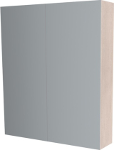 Mereo Koupelnová skříňka zrcadlová 60 cm, galerka, 2 x dvířka, Multidecor, Dub Patinovaný CN798G62DUP1