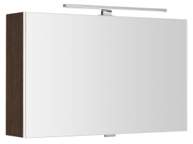 Sapho CLOE galerka s LED osvětlením 80x50x18cm, borovice rustik CE080-0016