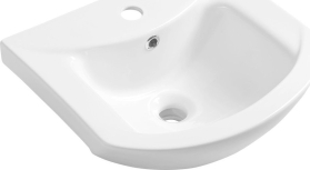Aqualine ZERO 45 keramické umyvadlo nábytkové 45, 5x40cm, bílá 6045