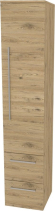 Mereo Bino, koupelnová skříňka vysoká 163 cm, pravá, Multidecor, Dub San remo sand CN698DSAN