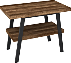 Sapho TWIGA umyvadlový stolek 100x72x50 cm, černá mat/dub tmavý VC442-100-11