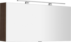 Sapho CLOE galerka s LED osvětlením 120x50x18cm, borovice rustik CE120-0016