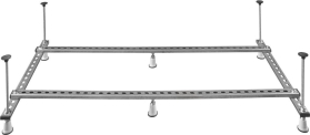 Polysan Nosná konstrukce pro obdélníkovou vanu 180x80cm FR18080