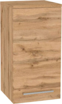 Mereo Bino koupelnová skříňka horní 63 cm, levá, Multidecor, Dub Wotan CN695DWOT