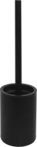 Sapho X-ROUND BLACK WC štětka na postavení, černá XR306B