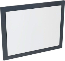 Sapho MITRA zrcadlo v rámu 720x520x40mm, antracit MT192