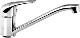 Bruckner HOFFER stojánková dřezová baterie, 221mm, otočné ramínko, chrom 424.050.1
