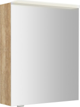 Sapho LINEX galerka s LED osvětlením, 60x70x15cm, levá/pravá, dub alabama LX060-0022