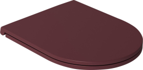 Isvea INFINITY WC sedátko, SLIM, Soft Close, Easy Take, maroon red 40KF0543I-S