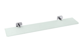 Sapho INSIA polička skleněná 600x50x132mm, chrom IS015