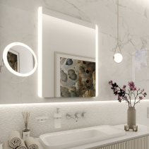 Nimco OBDELNÍKOVÁ - OBLÉ ROHY LED zrcadlo 600x800 ZP 17002