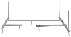 Polysan Nosná konstrukce pro asymetrickou vanu 175x80cm, L/R FR17580