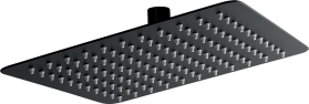 Novaservis Pevná sprcha 250 x 250 mm ECO, černá RUP/251,5