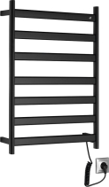 Sapho ELIAS elektrický sušák ručníků 490x730x110 mm, 105 W, černá mat EB550