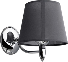 Sapho HANBO nástěnné svítidlo E27, 60W, 230V, IP21, chrom AU526