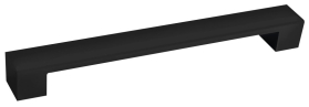 Aqualine VEGA kovová úchytka, 212/192mm, černá mat PR1215