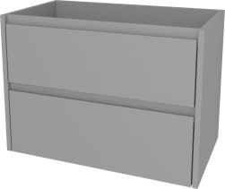 Mereo Opto, koupelnová skříňka 81 cm, Multidecor, Šedý Supermat CN991SSEDA